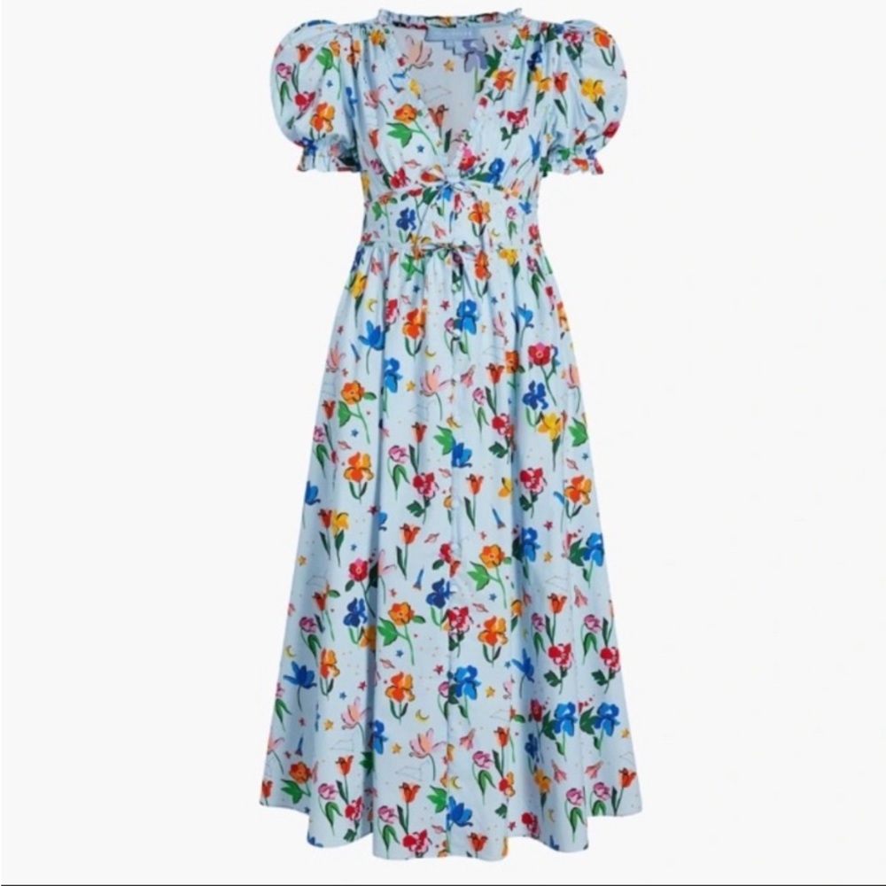 NWOT Hill House Space Floral Nap Dress XXL Sabrina